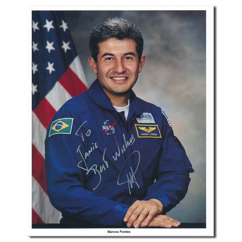 Marcos Pontes – NASA 8x10'' portrait