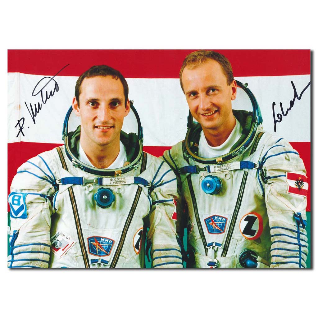 Austrian astronauts – 8x10'' photo