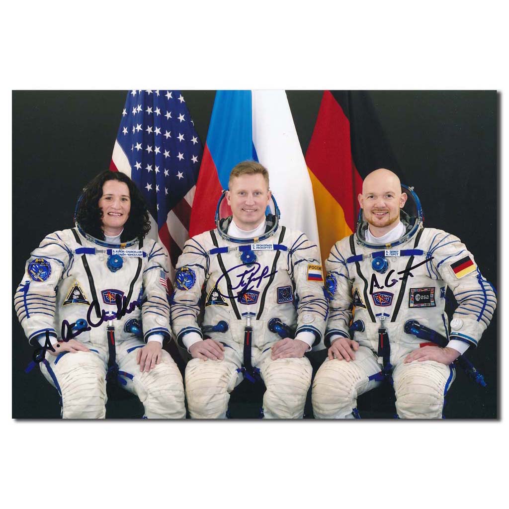 Soyuz MS-09 crewphoto – Alexander Gerst