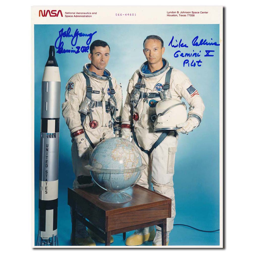 Gemini 10 – NASA red serial 8x10 glossy