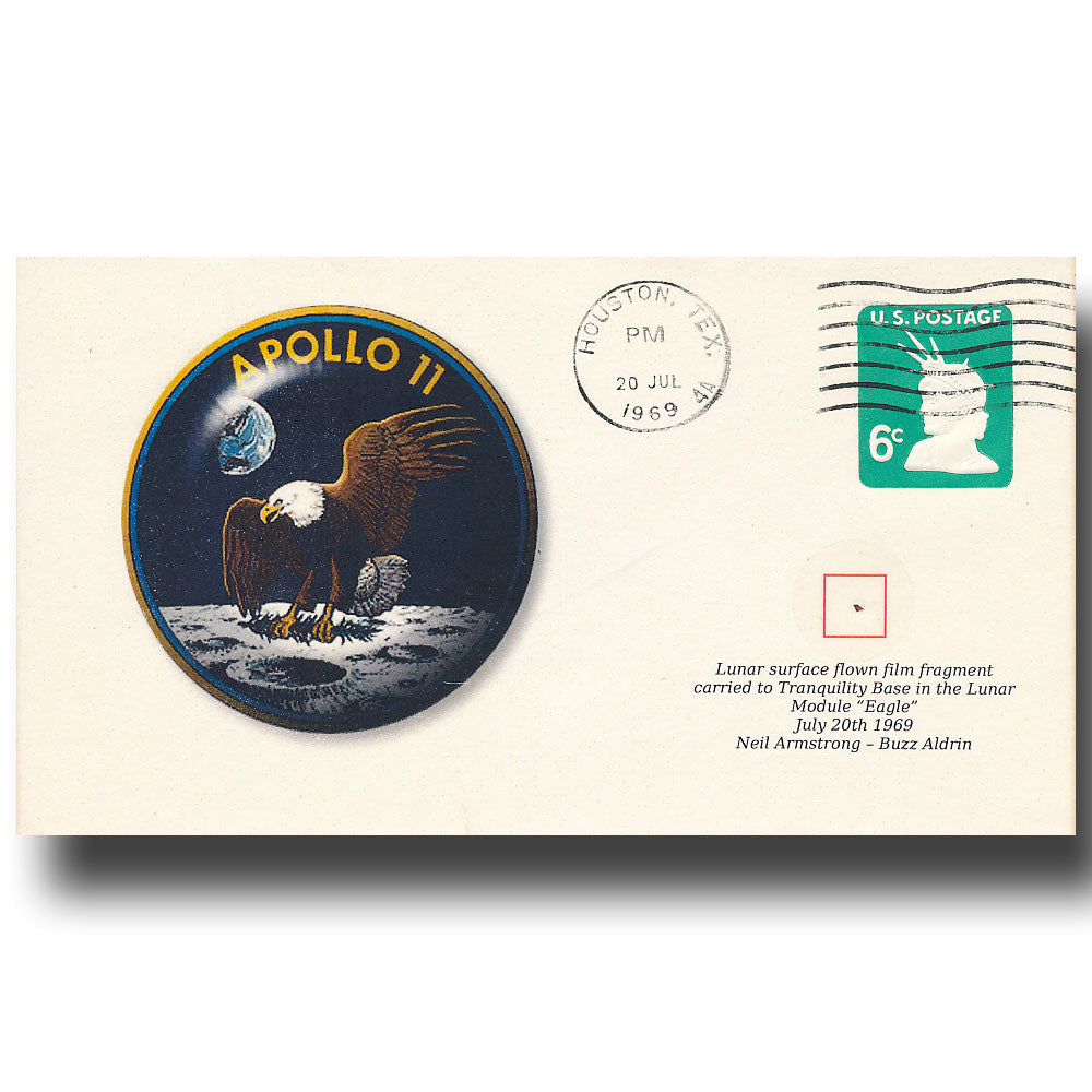 Apollo 11 lunar surface flown film cover - Eastman Kodak