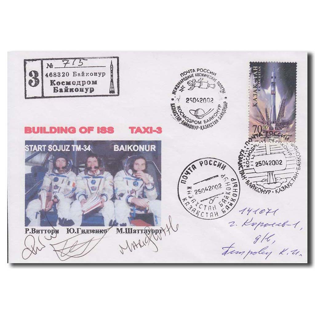 Soyuz TM-34 crew – Mark Shuttleworth