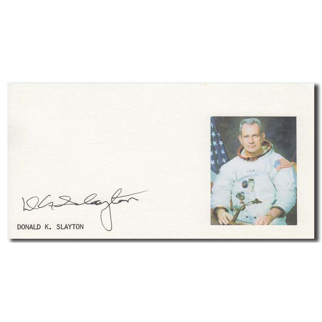 Deke Slayton – signature