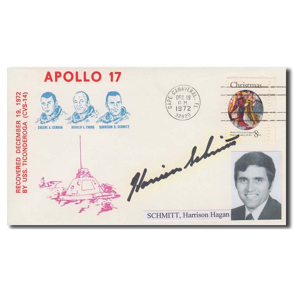 Harrison Schmitt – Apollo 17 cover