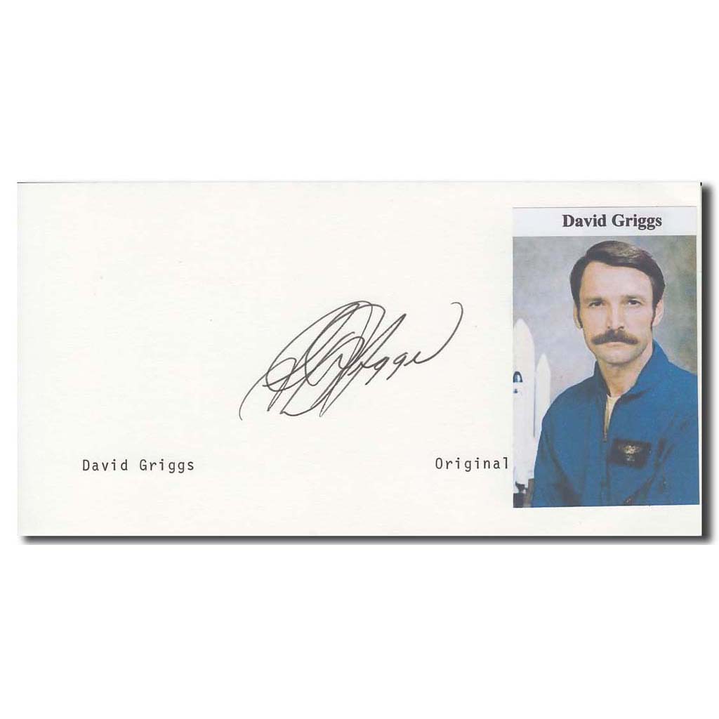 David Griggs – autograph