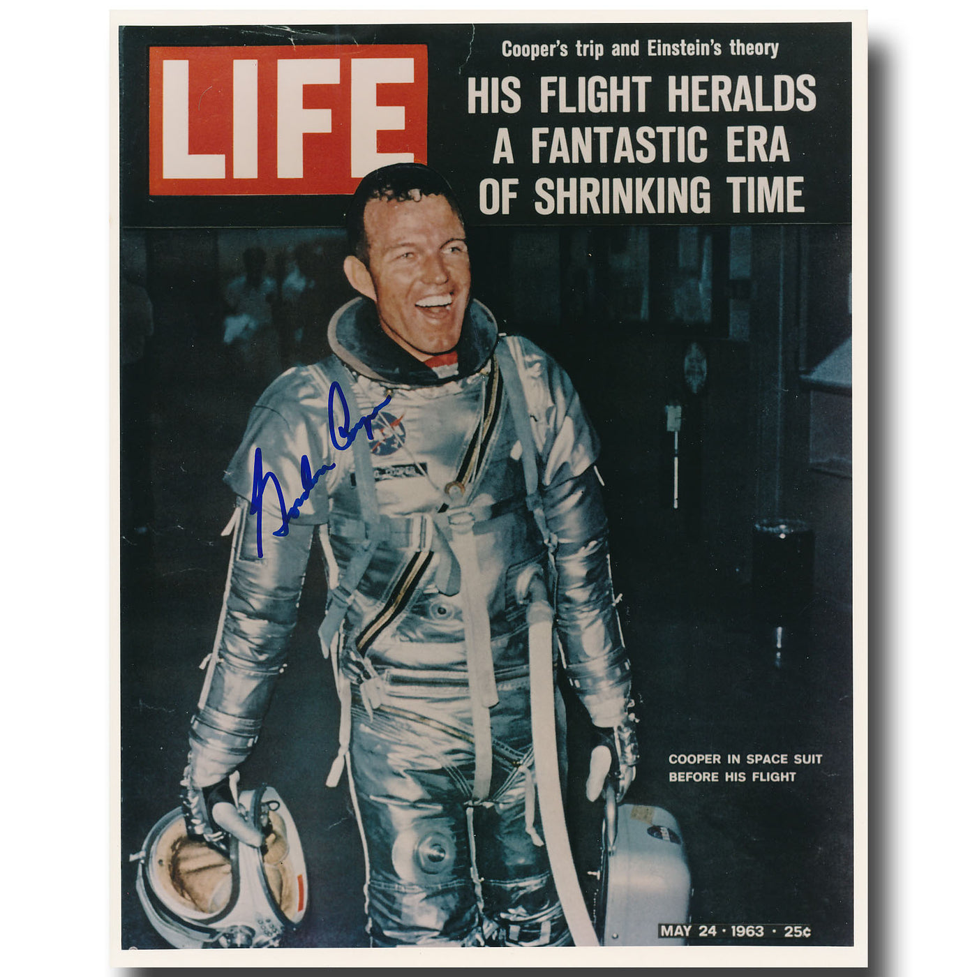 Gordon Cooper – Life magazine repro