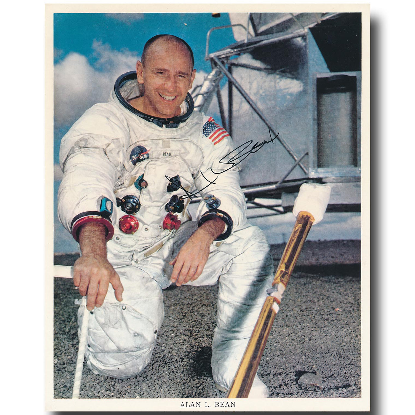 Alan Bean – Apollo 12 moonwalker