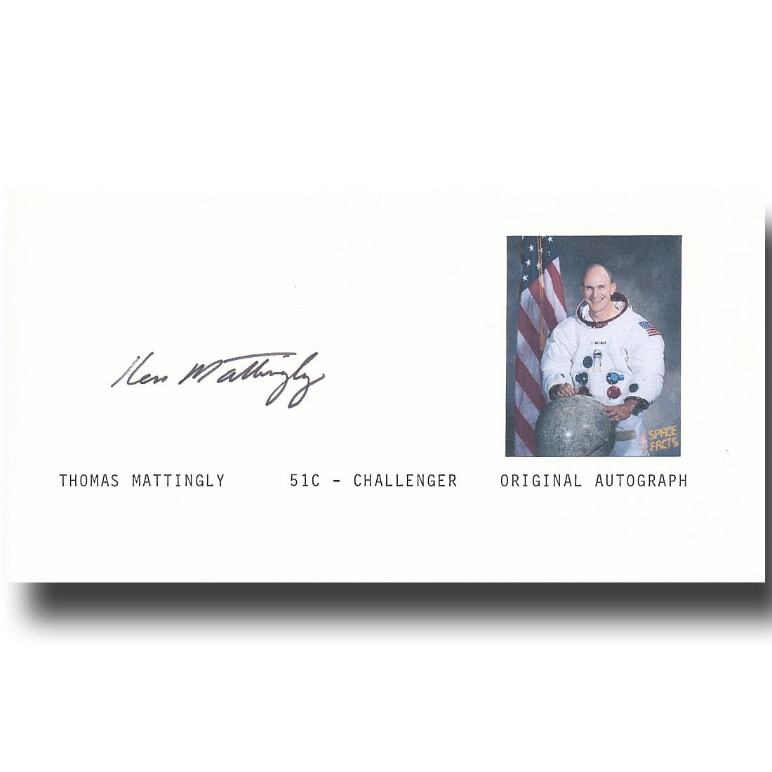 Ken Mattingly – card