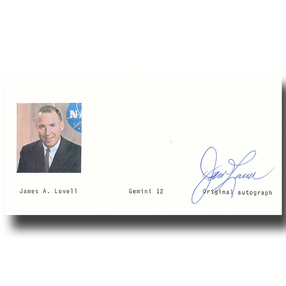 James Lovell – card