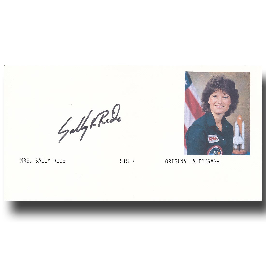 Sally Ride – first US woman in space