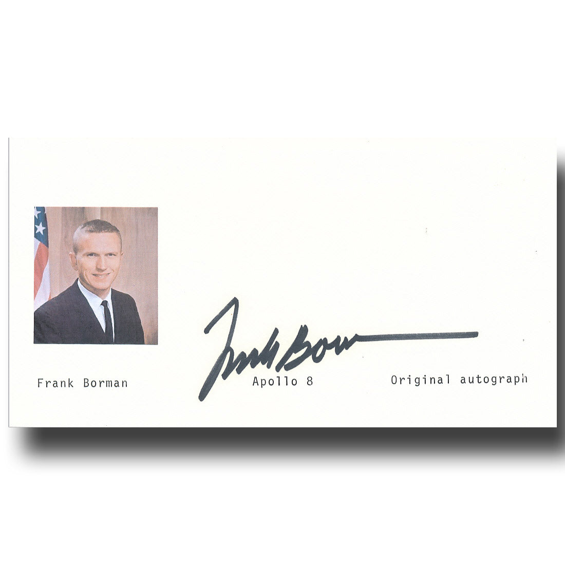 Frank Borman – autograph