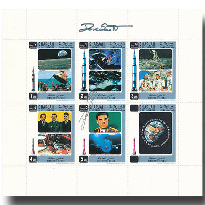 Sieger all 20 hand signed stampblocks incl. Neil Armstrong  and Jack Swigert