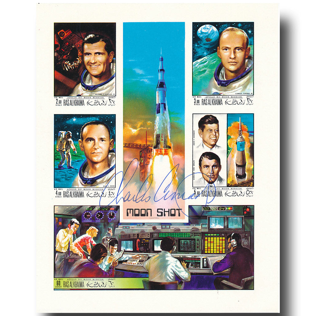 Sieger all 20 hand signed stampblocks incl. Neil Armstrong  and Jack Swigert