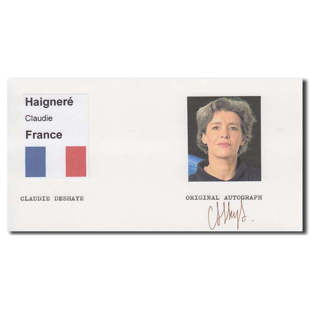 Claudie Haignere – autograph