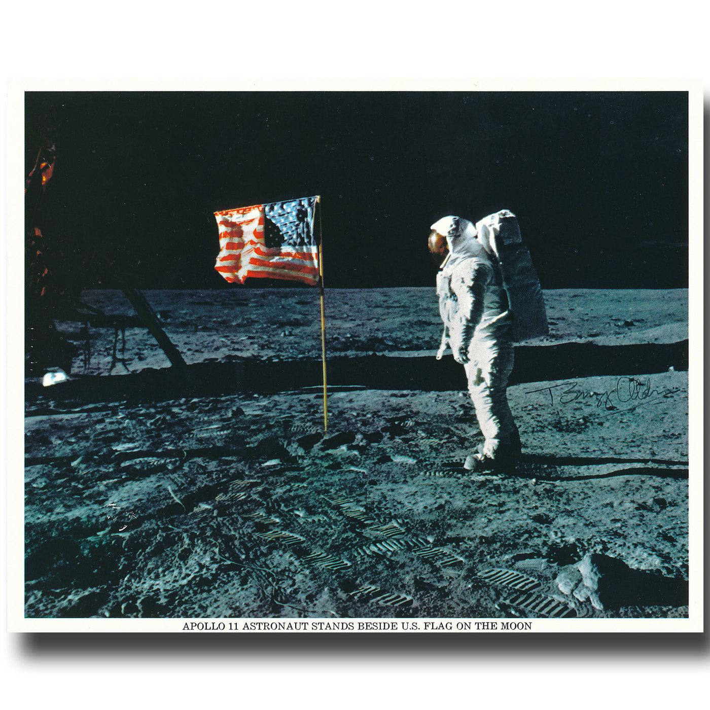 Buzz Aldrin – Moonwalker litho