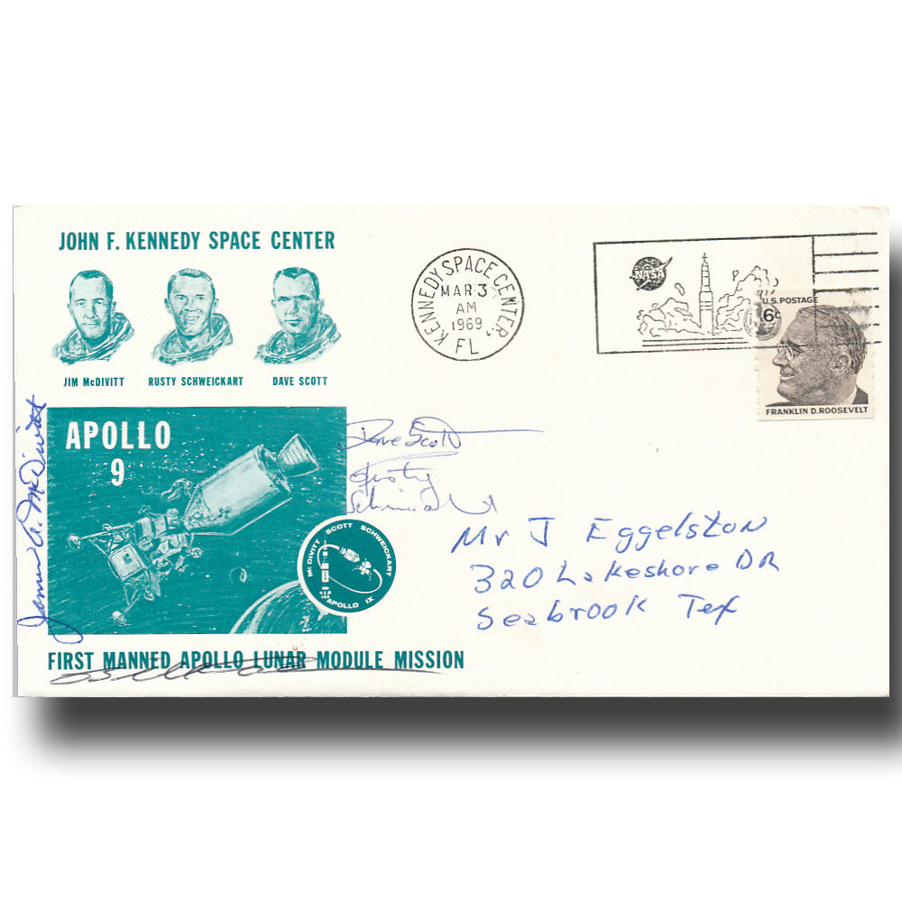 Apollo 9 + Bill Anders – launch cover