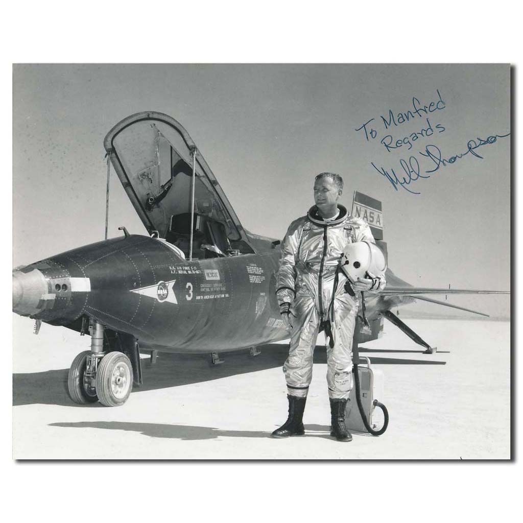 Milt Thompson – X-15 glossy photo