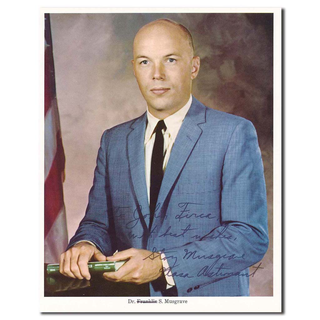 Story Musgrave – early NASA portrait