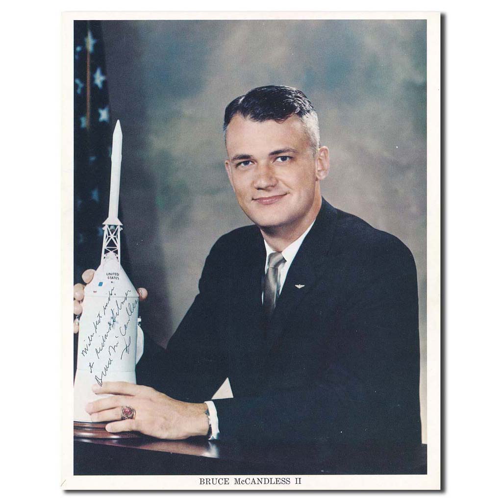 Bruce McCandless – Apollo NASA portrait