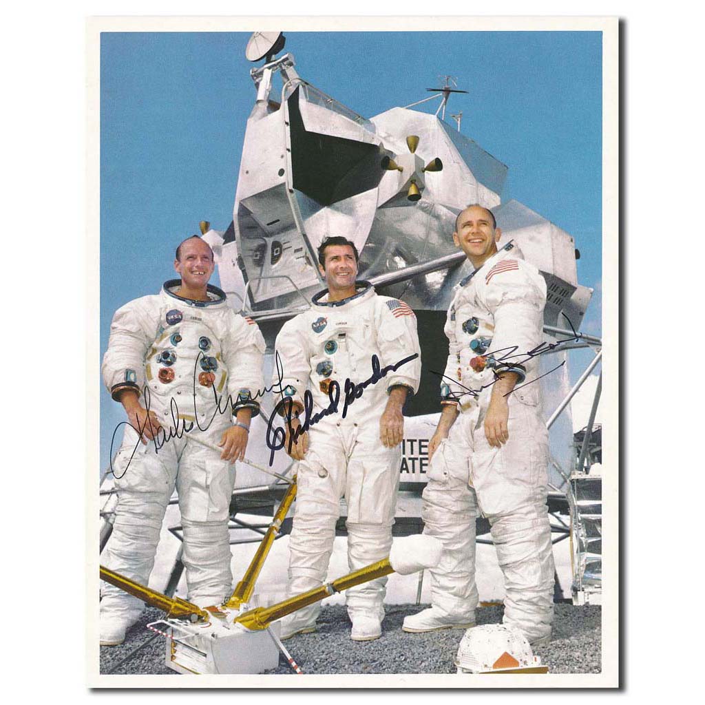 Apollo 12 – classic NASA 8x10 crew litho