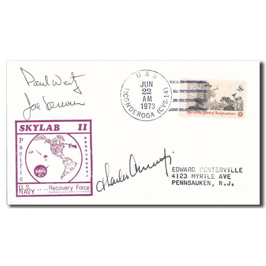 Skylab 2 USS Ticonderoga PRS cover