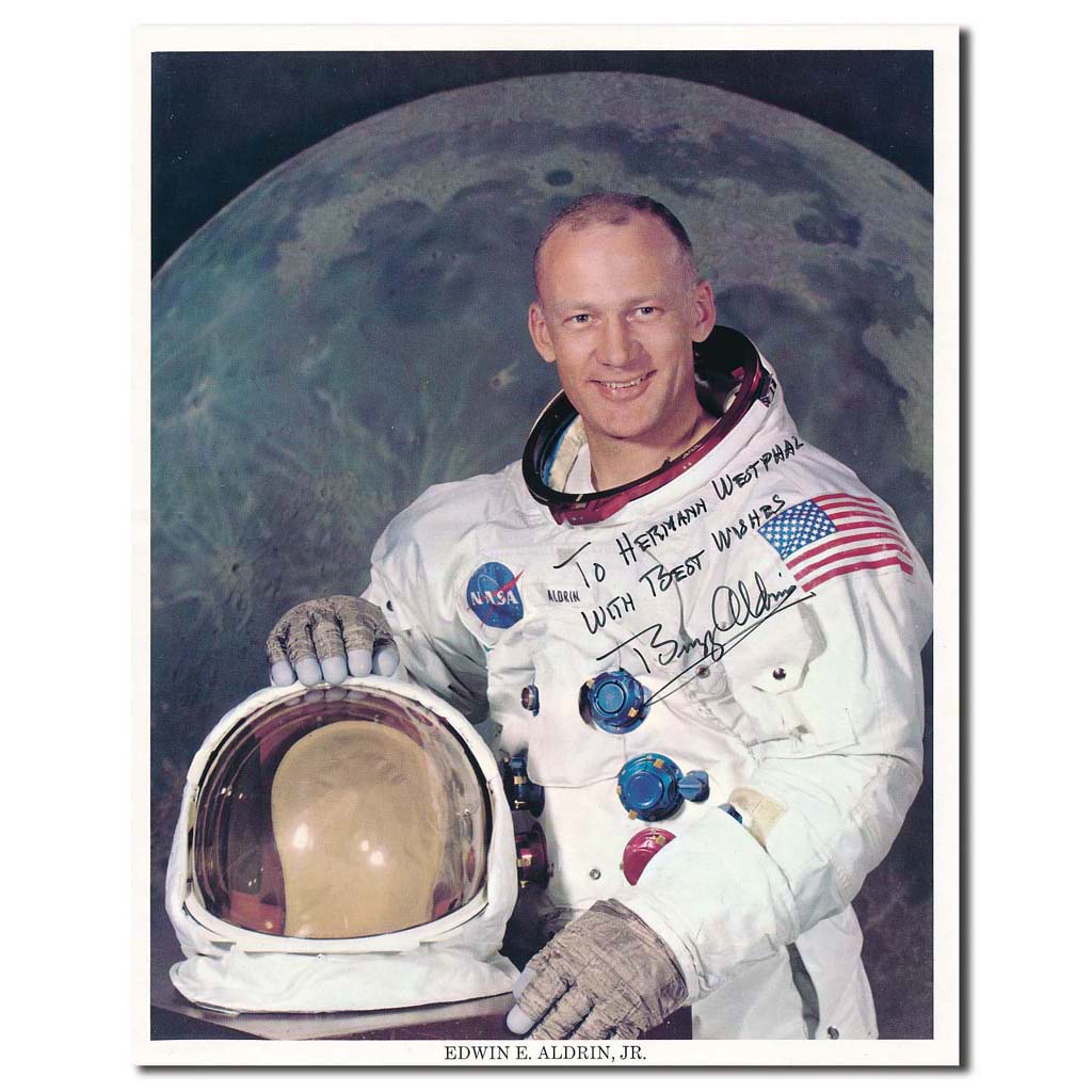 Buzz Aldrin – classic NASA WSS portrait