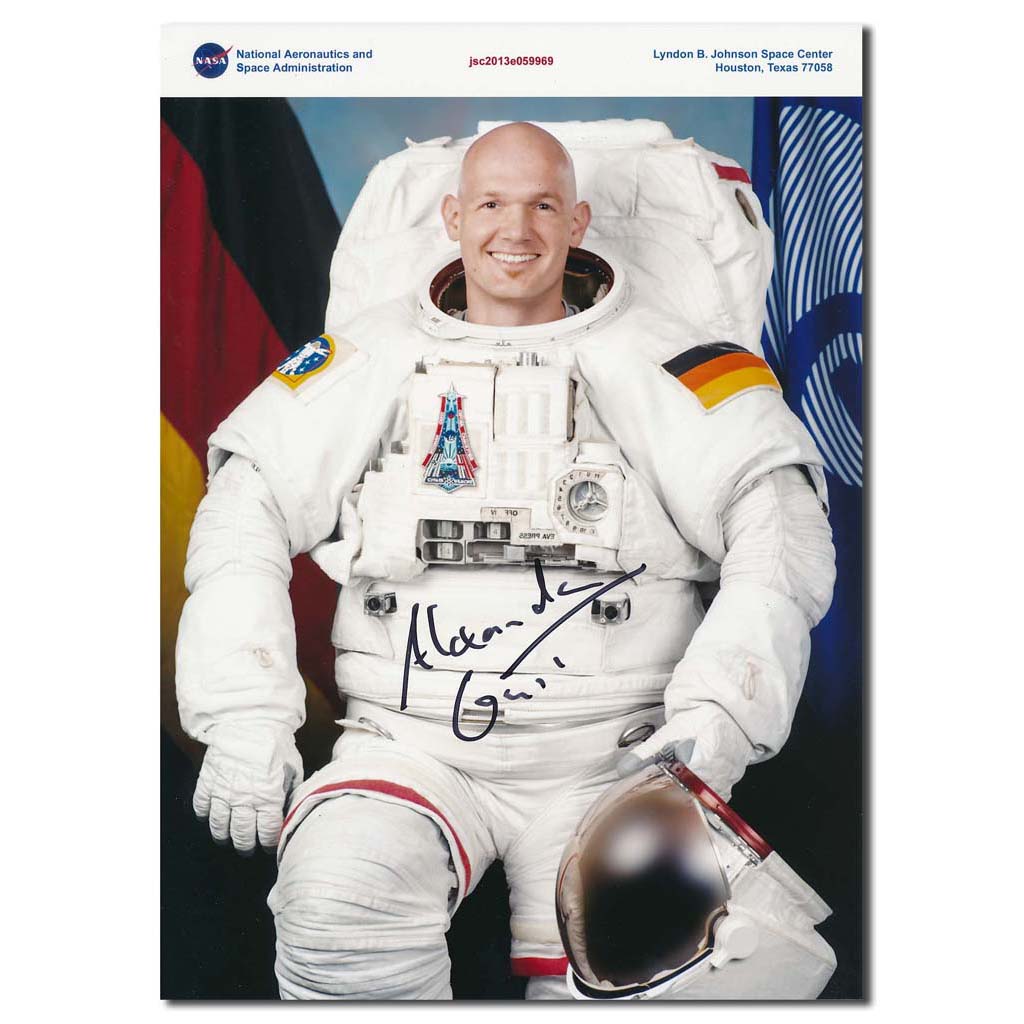 Alexander Gerst – 8x10 NASA portrait