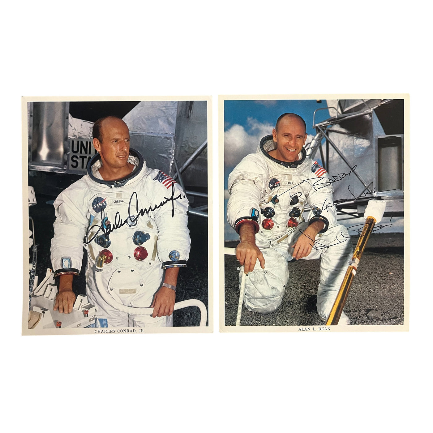 Moonwalker set – All 12 WSS NASA 8x10''litho portraits