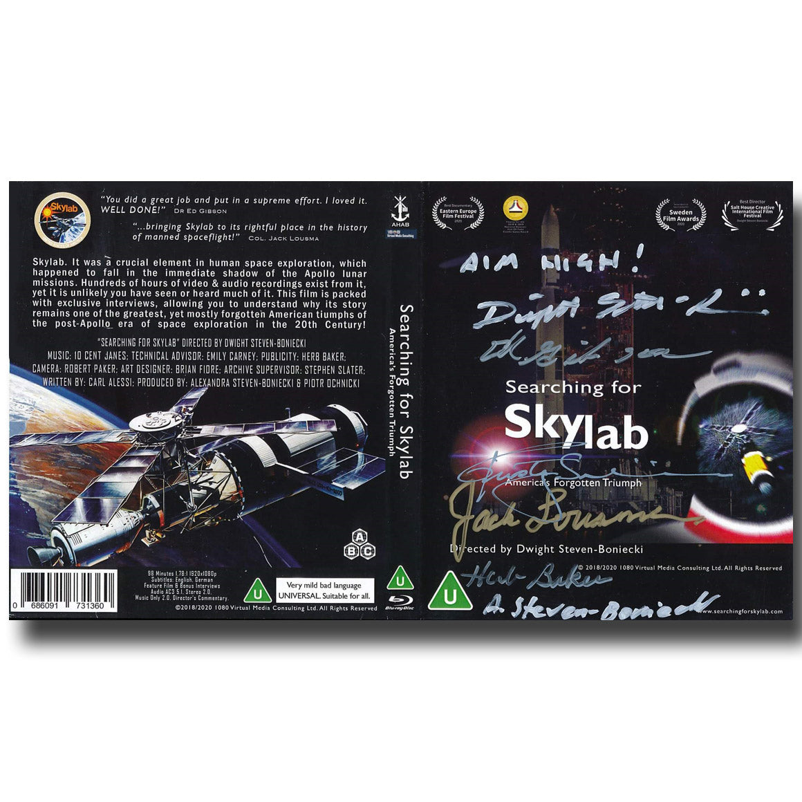 Skylab DVD "Searching for Skylab" - signed by cast